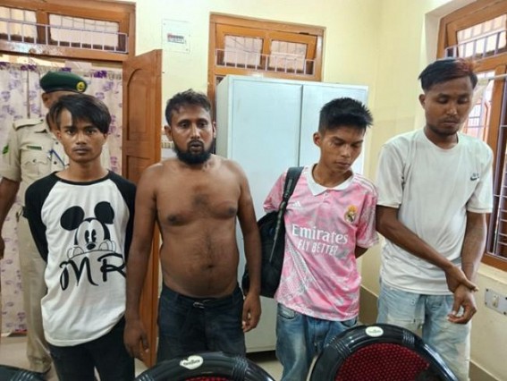 Increasing Drug Sales in Tripura : Drug Peddlers Arrested in Chakmaghat Increasing Drug Sales in Tripura : Drug Peddlers Arrested in Chakmaghat